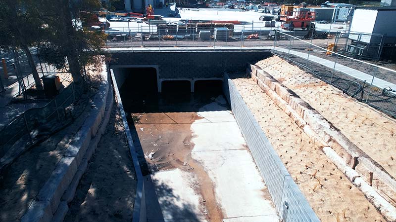 Sydney Water asset remediation, Chullora NSW