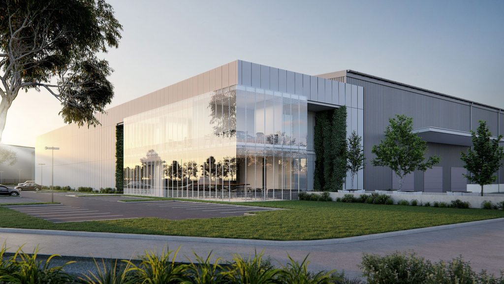 Render of The Yards Estate at Kemps Creek, NSW. Civil engineering by Costin Roe Consulting.