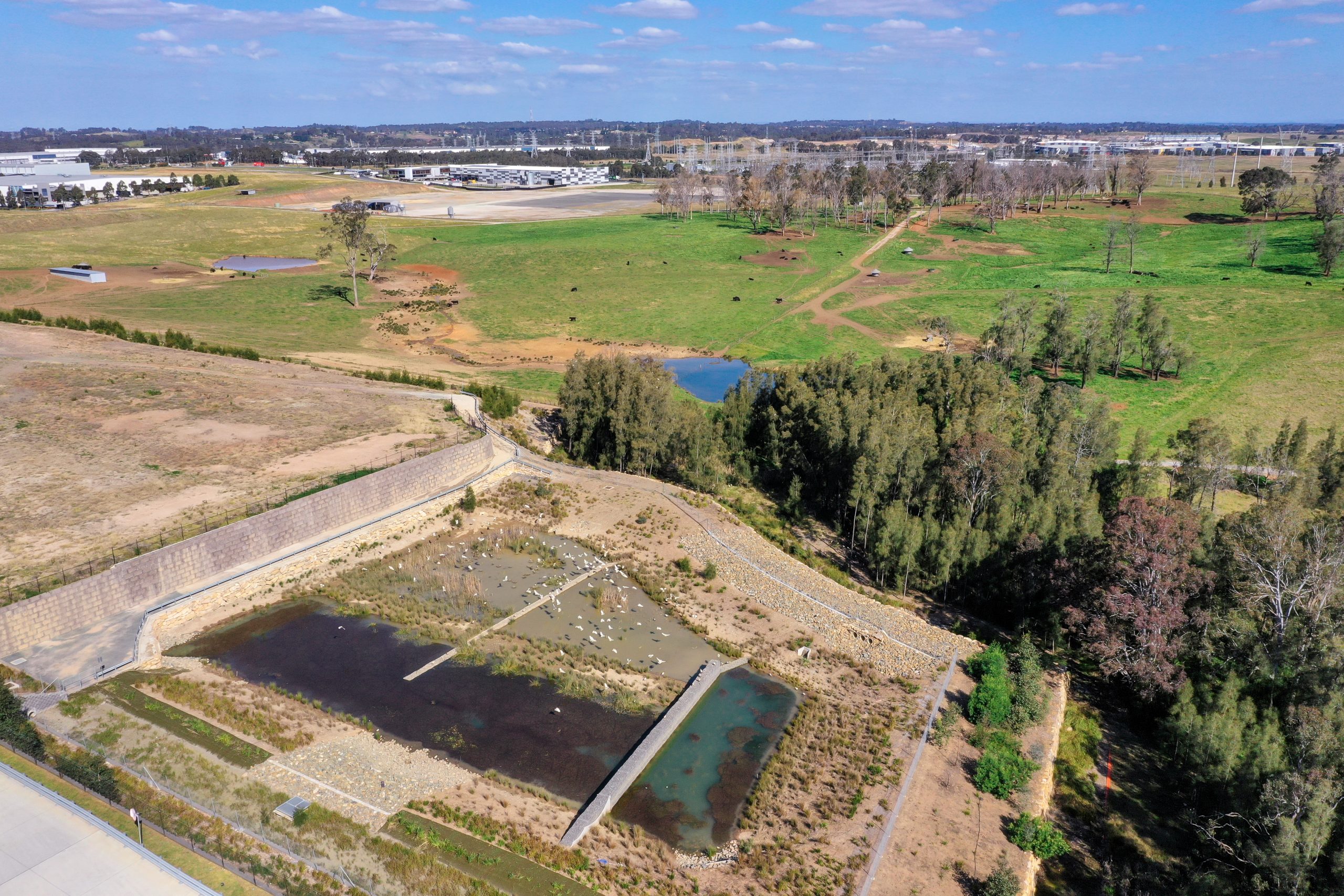 Stormwater Management at Eastern Creek Business Park